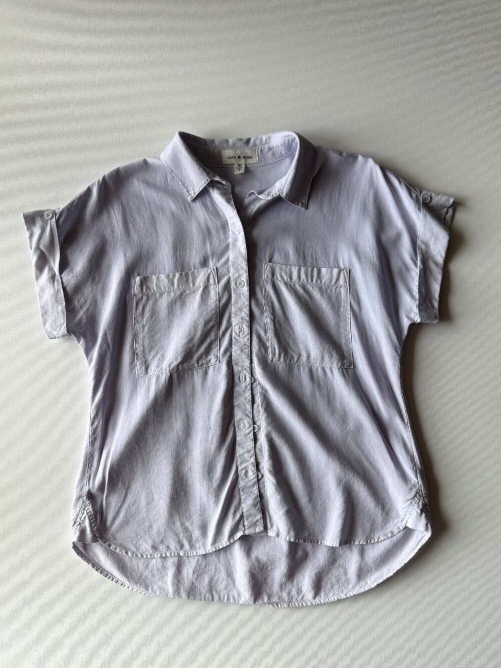 Cloth & Stone Short Sleeve Button Down Shirt